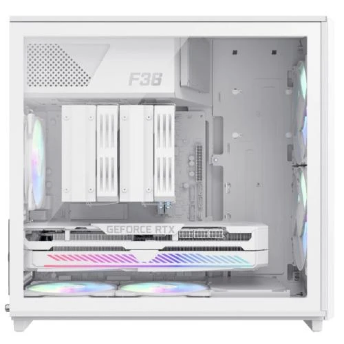 Білий корпус GameMax F36 White Mini Tower для Micro ATX та Mini ITX