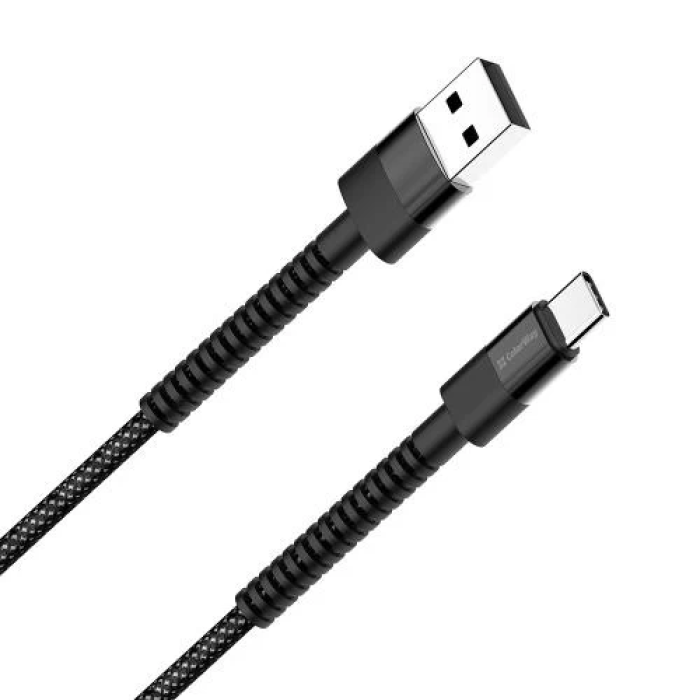 Кабель USB Type-C ColorWay CW-CBUC063-BK — 1 м, 2.4A