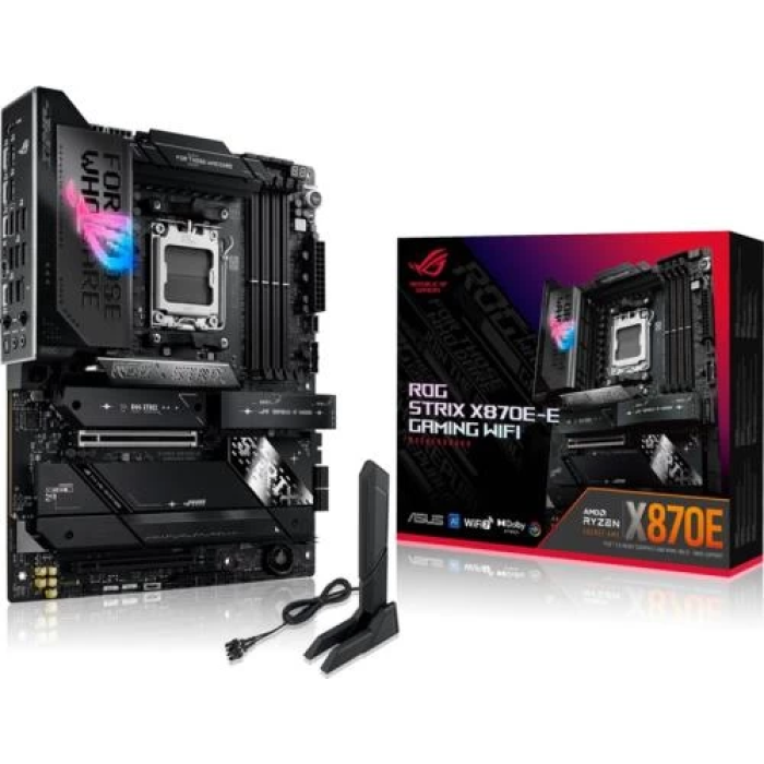 Материнська плата Asus ROG STRIX X870E-E GAMING WIFI на AM5