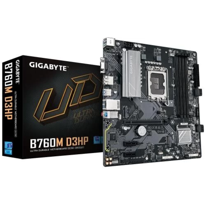 Материнська плата Gigabyte B760M D3HP для ПК, MicroATX DDR5