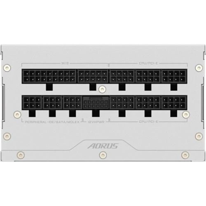 Блок живлення Gigabyte AORUS ELITE P1000W на 1000 Вт, білий