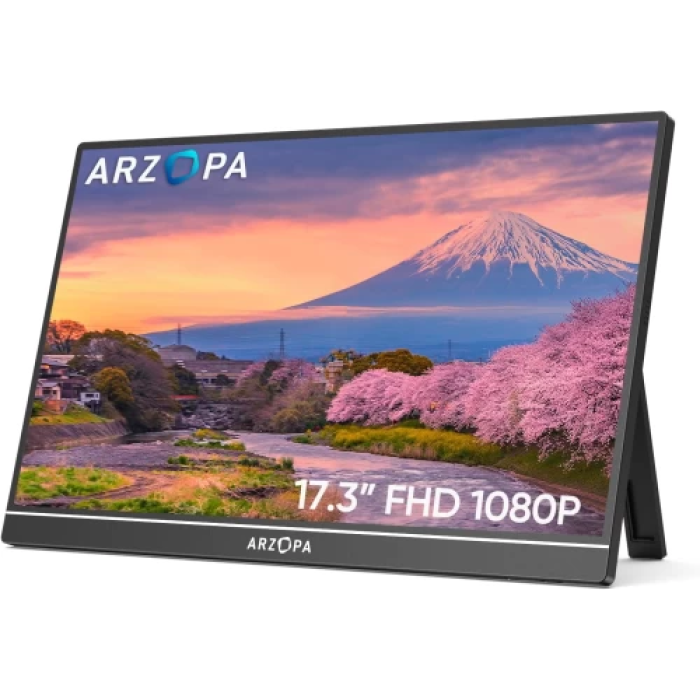 Портативний монітор Arzopa A1M 17,3″ чорний Full HD