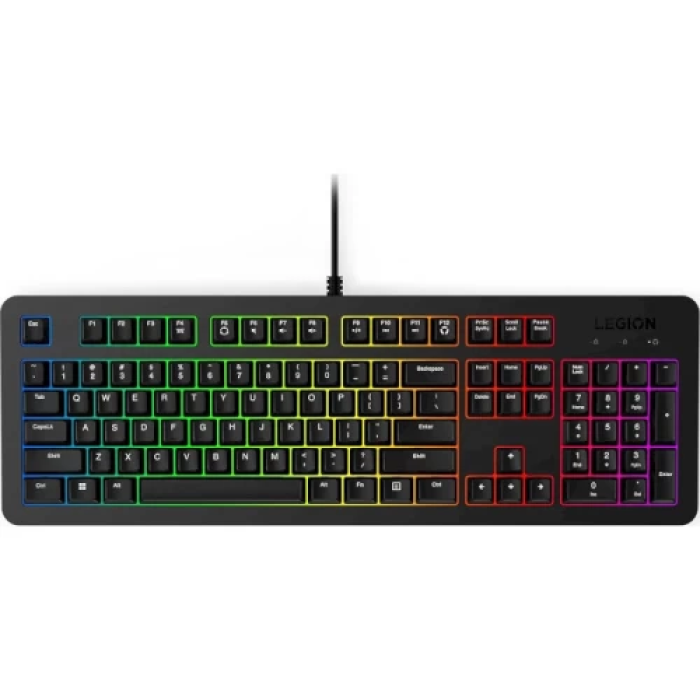 Ігрова клавіатура Lenovo Legion K310 RGB чорного кольору
