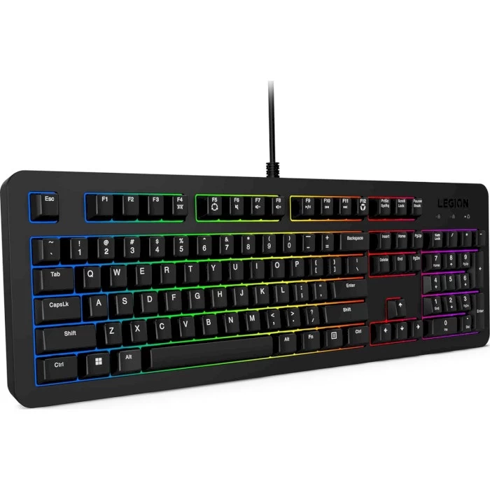 Ігрова клавіатура Lenovo Legion K310 RGB чорного кольору