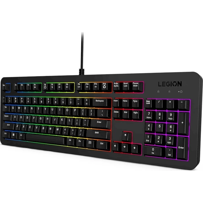 Ігрова клавіатура Lenovo Legion K310 RGB чорного кольору