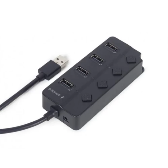 USB-хаб Gembird UHB-U2P4P-01 на 4 порти USB 2.0