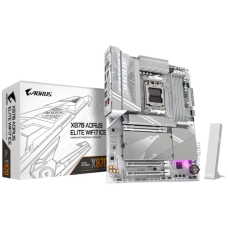 Материнська плата (системна плата) Gigabyte X870 AORUS ELITE WIFI7 ICE AM5, ATX, Wi‑Fi 7