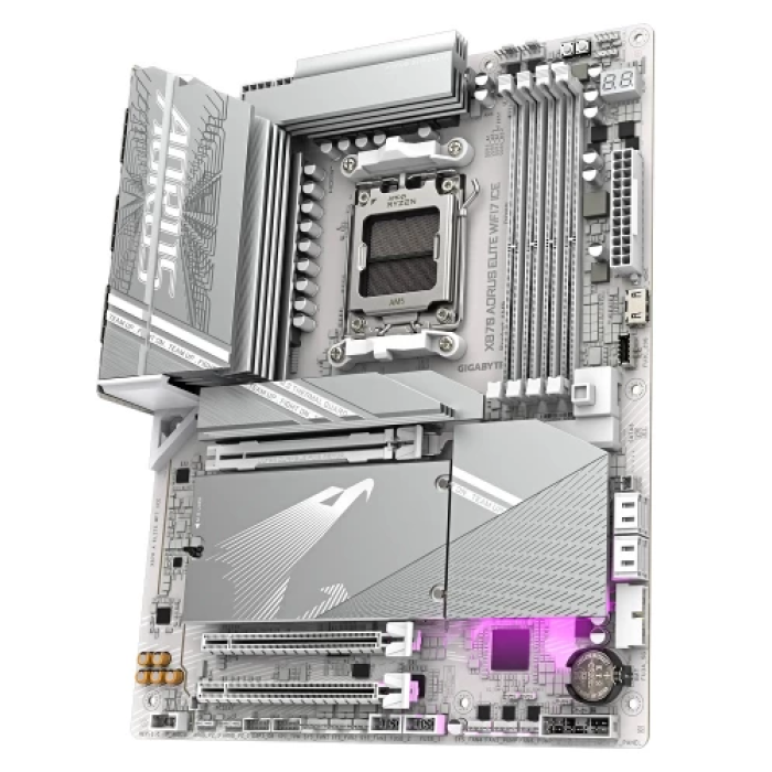 Gigabyte X870 AORUS ELITE WIFI7 ICE — материнська плата AM5 ATX
