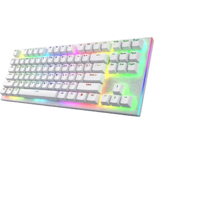 Ігрова механічна клавіатура Hator Gravity X TKL White з RGB