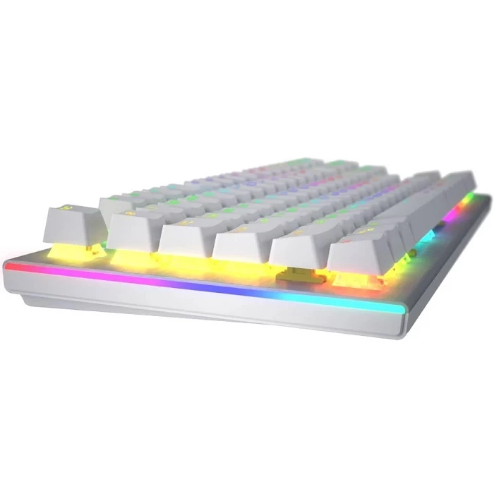 Ігрова механічна клавіатура Hator Gravity X TKL White з RGB