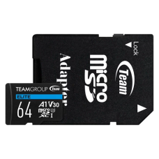 Карта пам’яті microSDXC (microSD) Team Elite 64 ГБ Class 10 UHS-I U3 V30 A1