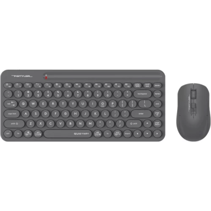 Бездротовий ігровий комплект A4Tech Fstyler FG3200 Air2 сірого кольору