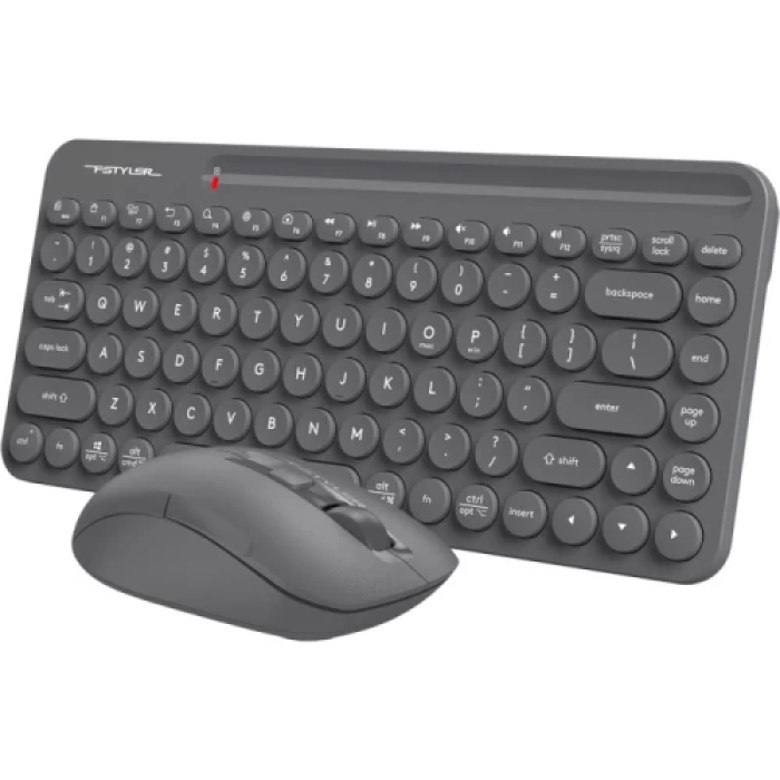 Бездротовий ігровий комплект A4Tech Fstyler FG3200 Air2 сірого кольору