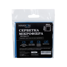 Серветка для екранів (мікрофібра) Makkon ZMN-Wipes-20 20×20 см