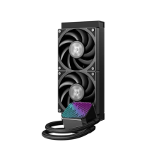Система рідинного охолодження (водяне охолодження) ID-Cooling DX240 MAX до 300 Вт, чорна, радіатор 38 мм