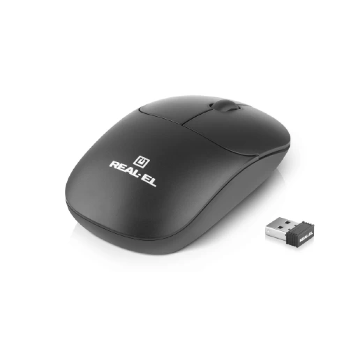 Бездротова миша REAL-EL RM-313W Wireless чорна