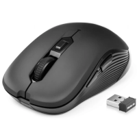 Бездротова миша (оптична мишка) REAL-EL RM-331W 1600 dpi, чорна