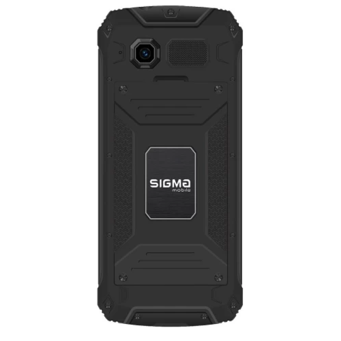 Кнопковий телефон Sigma mobile X-treme PR68 Type-C, чорний