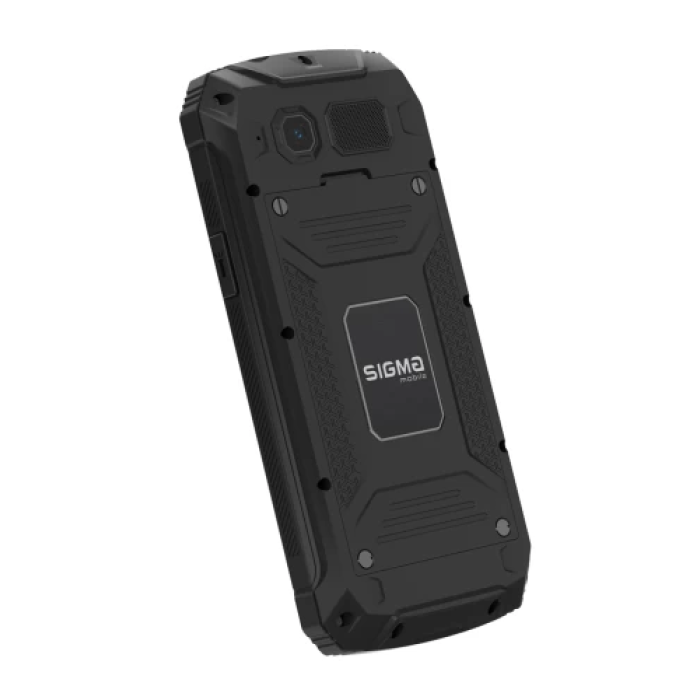 Кнопковий телефон Sigma mobile X-treme PR68 Type-C, чорний
