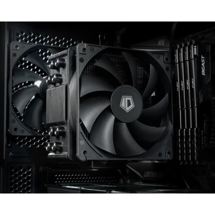 Процесорний кулер ID-Cooling SE-214-XT Black із вентилятором 120 мм
