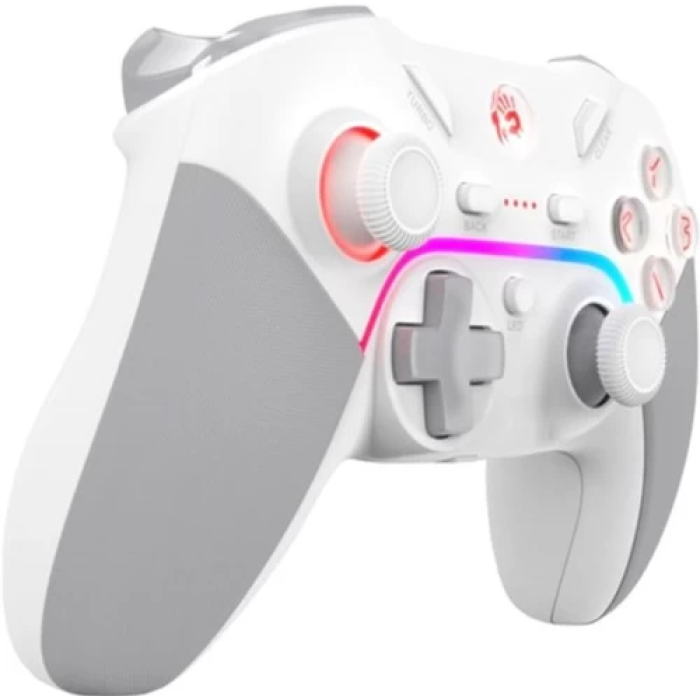 Бездротовий геймпад Bloody GPW70 White/Grey для PC, PS3, Android і Switch