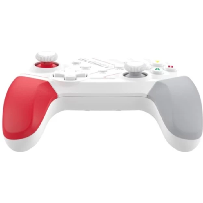 Бездротовий геймпад Bloody GPW50 White/Red/Grey для PC, PS3 та Android