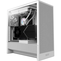 Корпус (шасі) NZXT H5 Flow White Midi Tower, 2 вентилятори