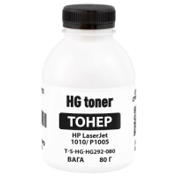 Тонер для принтера (порошковий тонер) HG HG292-080 чорний, 80 г