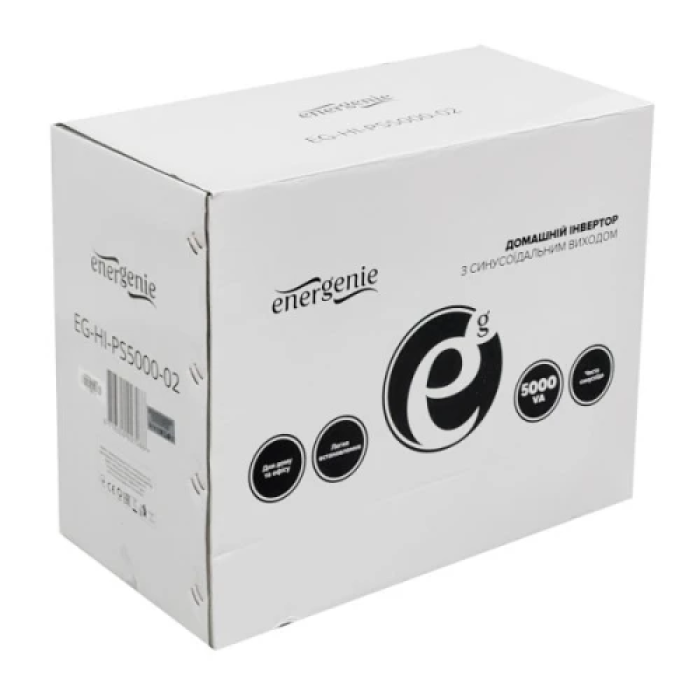 Мережевий інвертор EnerGenie EG-HI-PS5000-02 на 48 В, 3000 Вт