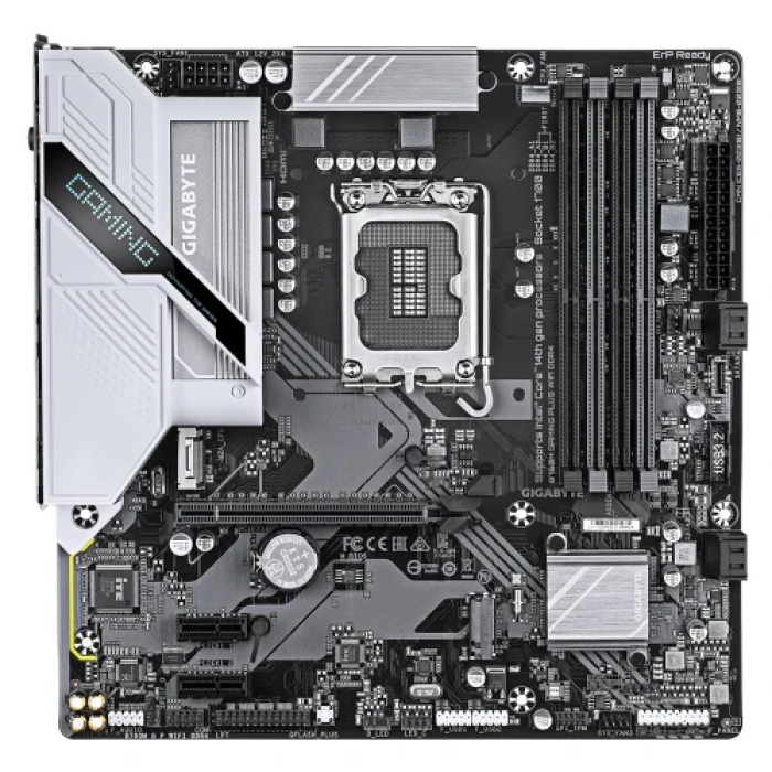 Материнська плата Gigabyte B760M GAMING PLUS WIFI DDR4 для ПК