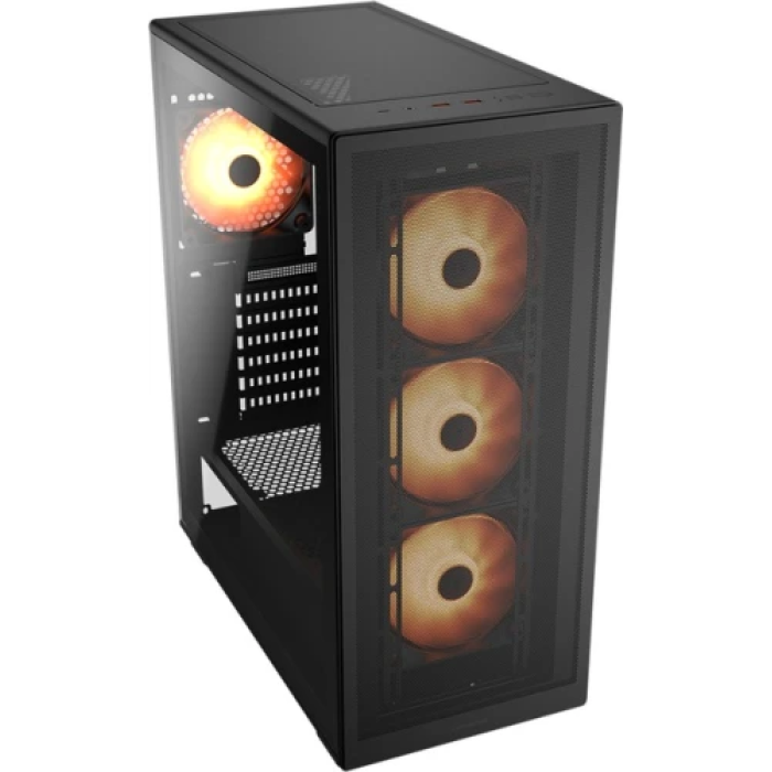 Корпус Cougar MX220 RGB Black: Mid Tower з 4 вентиляторами