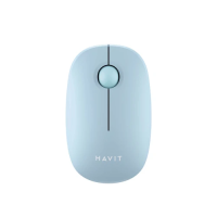 Бездротова миша (комп’ютерна миша) Havit MS57GT Light Blue, 1600 dpi