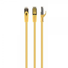 Патч-корд (мережевий кабель) Cablexpert PP6A-LSZHCU-Y-15M 15 м, Cat.6a, жовтий