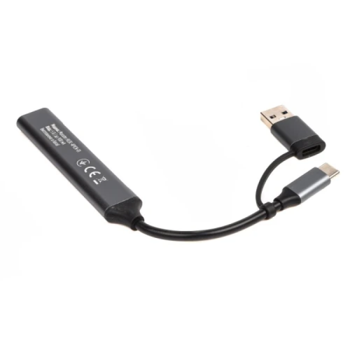 USB-хаб Maxxter з Type-C та трьома USB-портами
