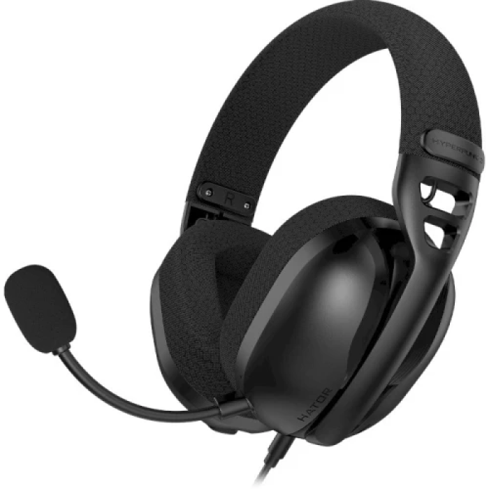 Ігрова гарнітура Hator Hyperpunk 3 Hi-Res Black