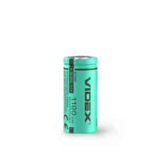Акумулятор 18350 (Літій-іонний акумулятор) Videx 1100 mAh 3.7 V без захисту
