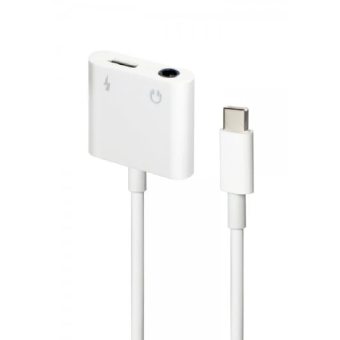 Аудіокабель-перехідник Cablexpert Type-C на 3,5 мм, 15 см