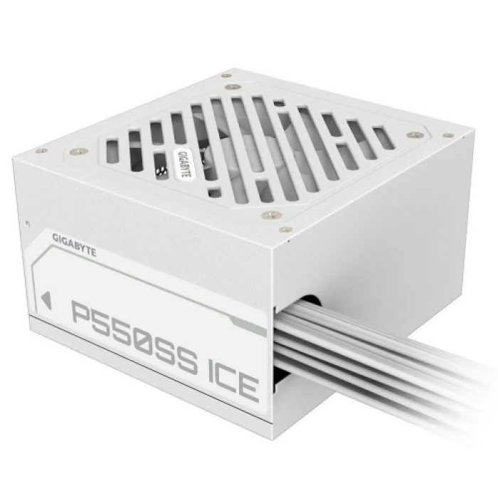 Білий блок живлення Gigabyte P550SS ICE на 550 Вт