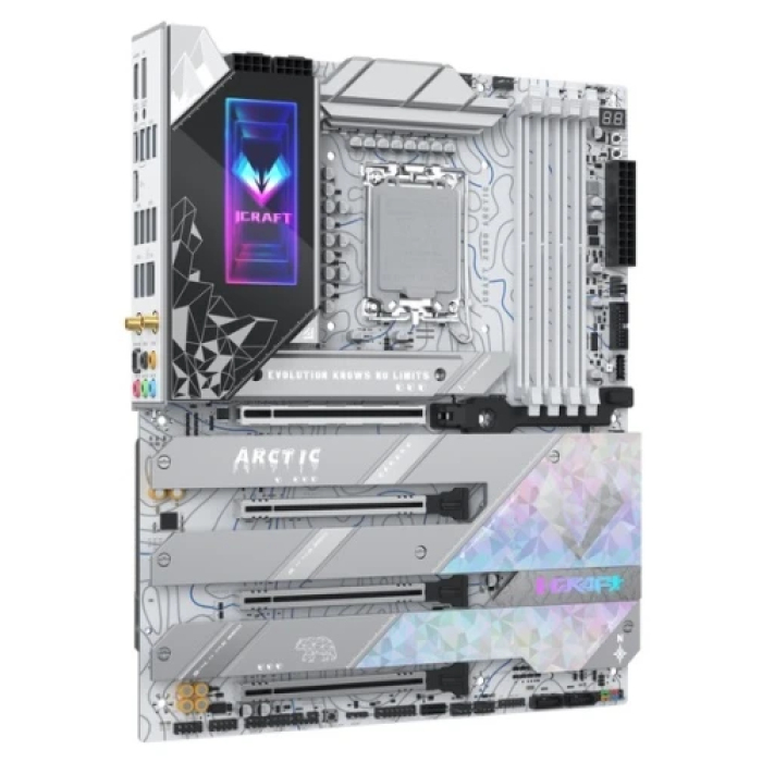 Материнська плата Maxsun iCraft Z890 ARCTIC для DDR5 та LGA1851