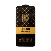 Захисне скло для iPhone (скло на екран) NoNaMe OG HD Super Glass ESD чорне, 6,5″
