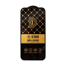 Захисне скло для iPhone (скло для екрана) NoNaMe OG HD Super Glass ESD чорна рамка, Bulk