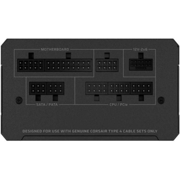 Блок живлення Corsair RM1000e на 1000 Вт із модульними кабелями