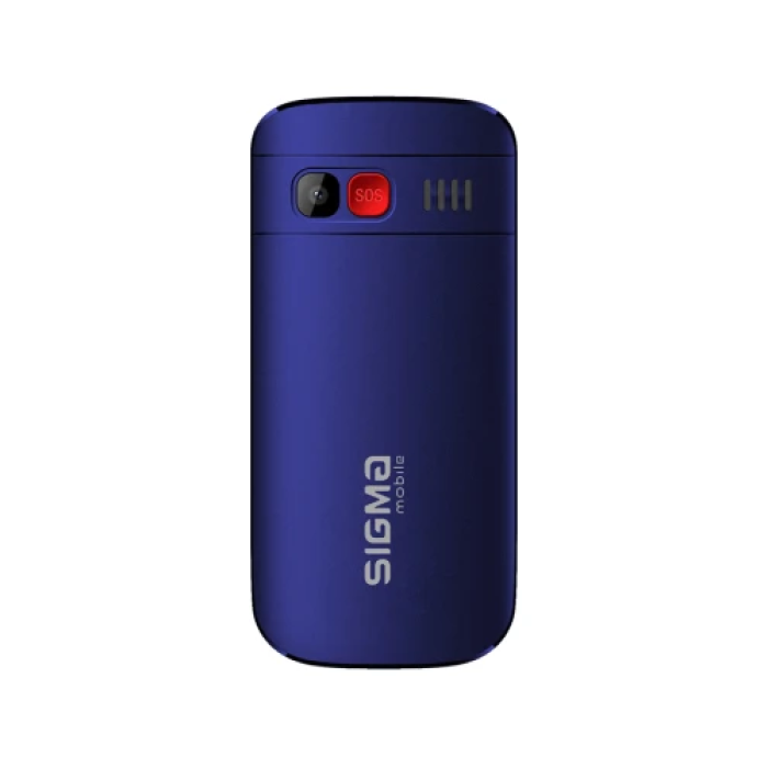 Кнопковий телефон Sigma Comfort 50 CF115 EASY Blue з акумулятором 1000 мА·год