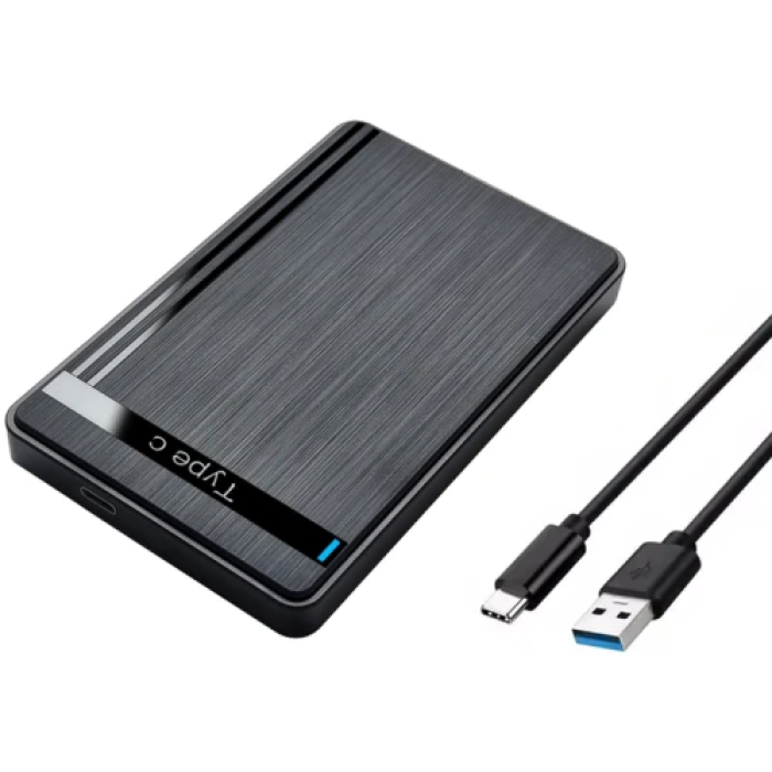 Зовнішня кишеня Dynamode для SSD/HDD 2,5″ з USB Type-C