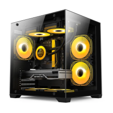 Корпус для ПК (компʼютерний корпус) GTL Gaming Infinity чорний Mid Tower, Micro ATX / Mini ITX