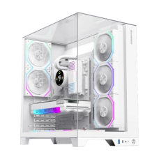 Комп'ютерний корпус (кейс) GameMax Infinity Pro білий Mid Tower