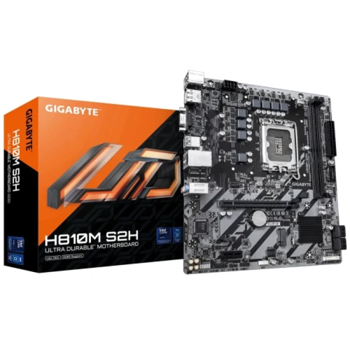 Материнська плата Gigabyte H810M S2H для компактної збірки