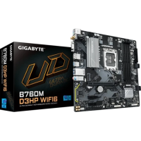 Материнська плата (системна плата) Gigabyte B760M D3HP WIFI6 MicroATX, DDR5, Wi‑Fi 6
