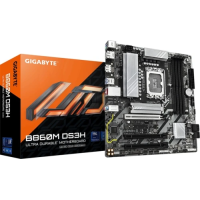 Материнська плата (системна плата) Gigabyte B860M DS3H LGA1851 MicroATX, 4xDDR5