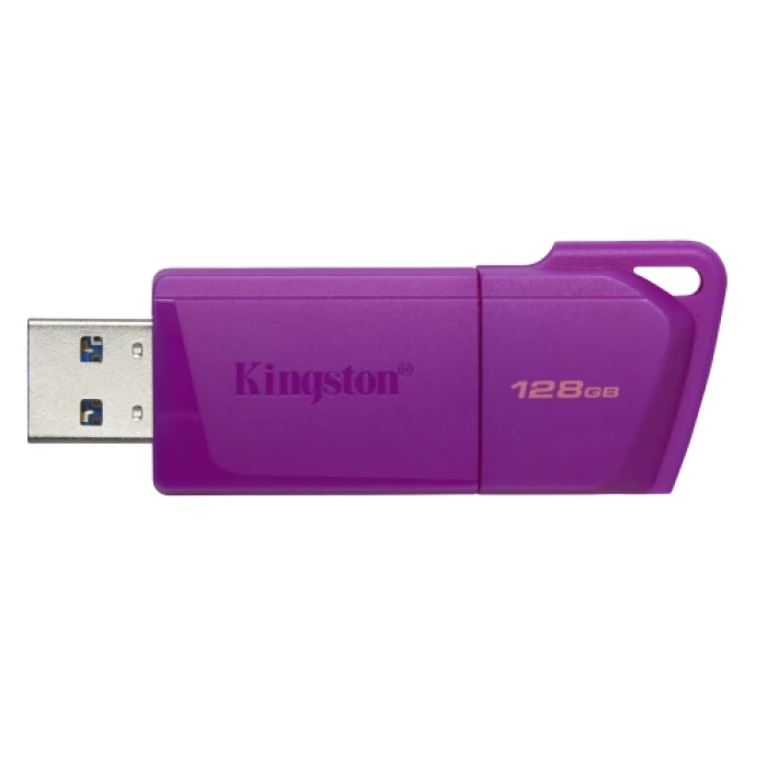 Фіолетова флешка Kingston DataTraveler Exodia M на 128 ГБ